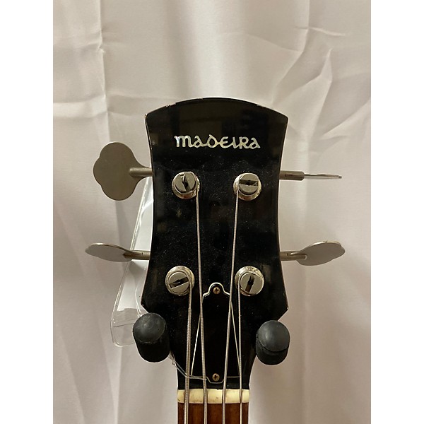 Vintage Vintage 1970s MADEIRA EG400 Red Electric Bass Guitar