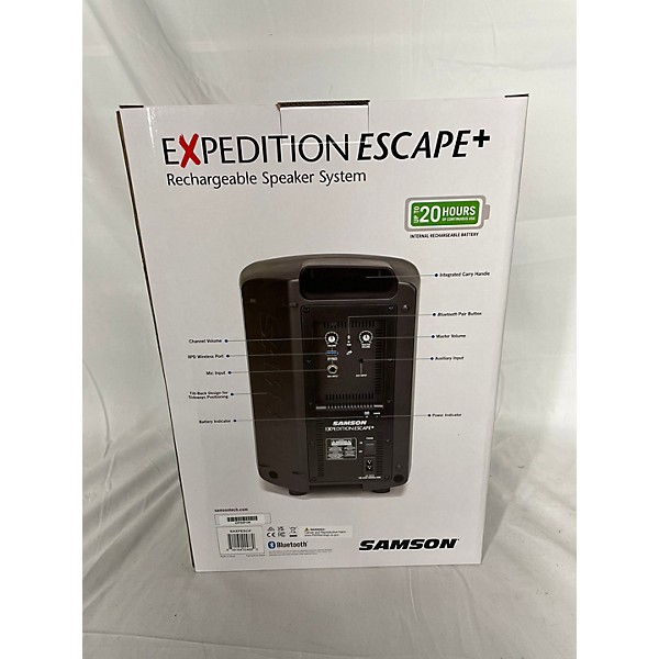 Used Samson Expedition Escape+ Powered Speaker