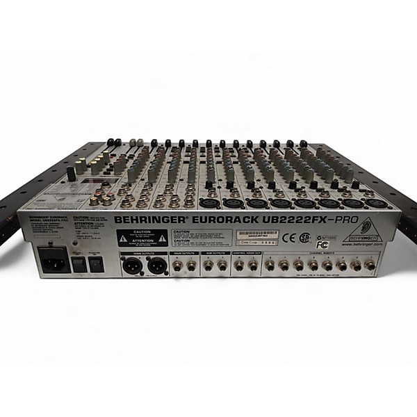 Used Behringer Eurorack UB2222FX-Pro Unpowered Mixer