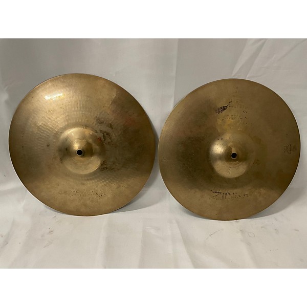 Used Zildjian Used Zildjian 14in A Custom Hi Hat Pair Cymbal