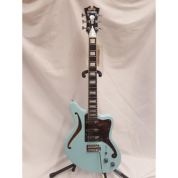 Used D'Angelico Used D'Angelico Premier Series BEDFORD SH Ice Blue Metallic Hollow Body Electric Guitar