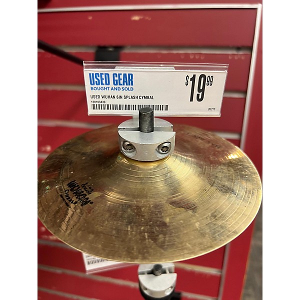 Used Wuhan 6in Splash Cymbal