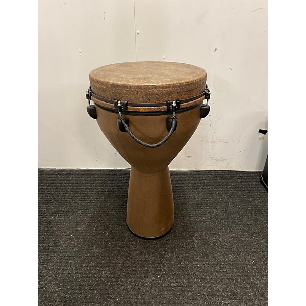 Used Remo Mondo Designer Series Key-Tuned Djembe Earth 25 X 14 In. Djembe