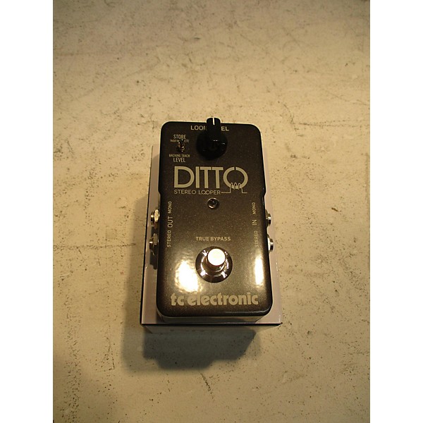 Used TC Electronic Ditto Stereo Looper Pedal