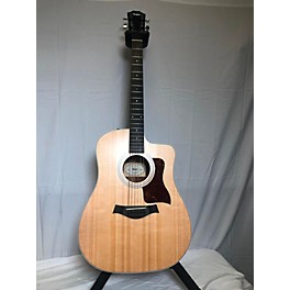 Used Taylor 210CE Natural Acoustic Electric Guitar