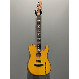 Used Fender Used Fender Acoustasonic Player Telecaster Butterscotch Acoustic Electric Guitar