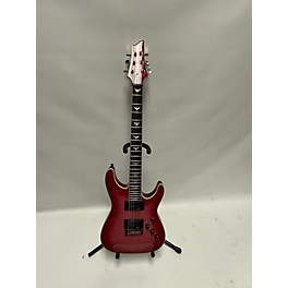 Used Schecter Guitar Research Used Schecter Guitar Research Omen Extreme 6 Trans Red Busrt Solid Body Electric Guitar