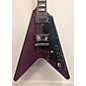 Used Schecter Guitar Research Used 2017 Schecter Guitar Research V1 Limited Trans Purple Solid Body Electric Guitar