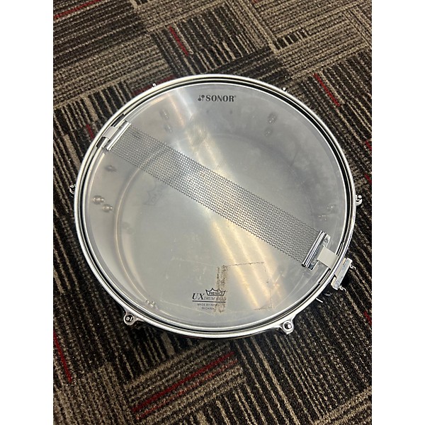 Used SONOR 5X12 Martini Steel Shell Snare Drum