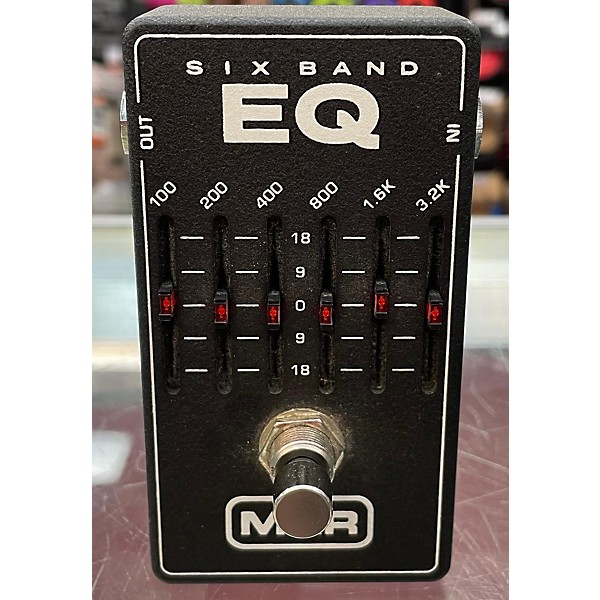 Used MXR M109 6 Band EQ Pedal