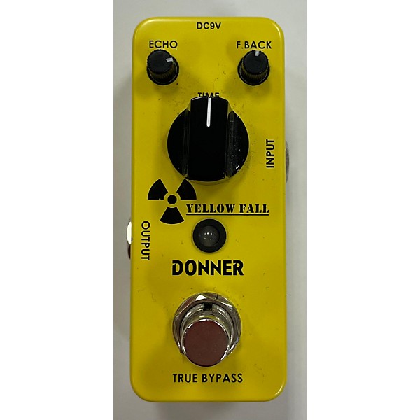 Used Donner Yellow Fall Effect Pedal