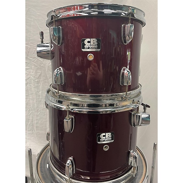 Used Used Cb Drums 5 piece Sp Series Burgundy Drum Kit