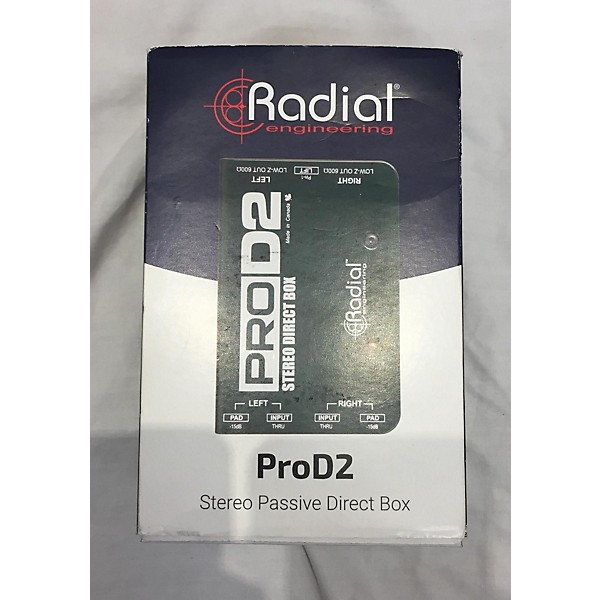 Used Radial Engineering DI PRO D2 Direct Box