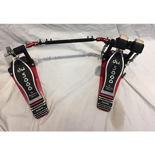 Used DW 5002 Series Double Double Bass Drum Pedal