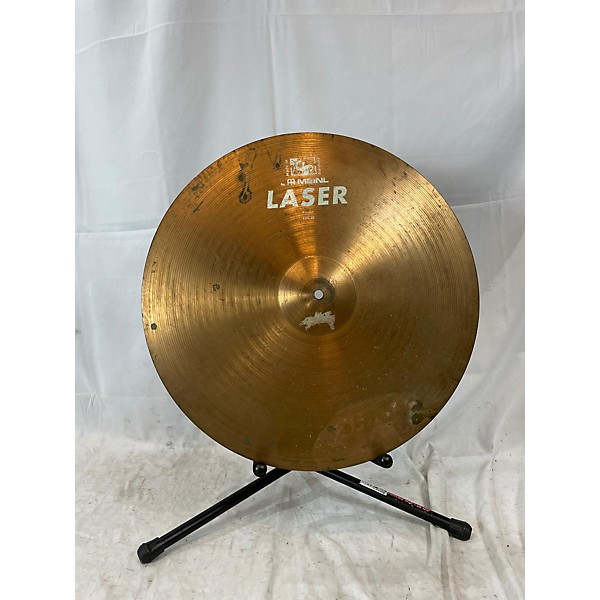 Used MEINL 20in Laser Bronze Ride Cymbal Cymbal