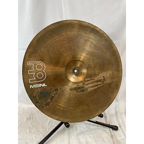 Used MEINL 20in Laser Bronze Ride Cymbal Cymbal