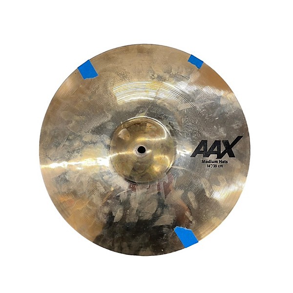 Used SABIAN Used SABIAN 14in AAX Medium Hi Hat Pair Cymbal