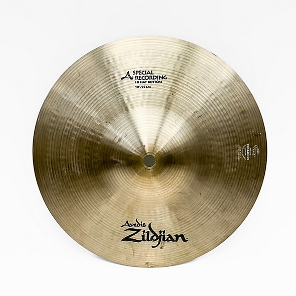 Used Zildjian 10in Special Recording Hi Hat Pair Cymbal