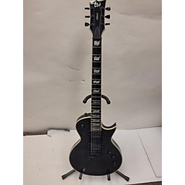 Used ESP Used ESP LTD EC1000ET Trans Black Solid Body Electric Guitar