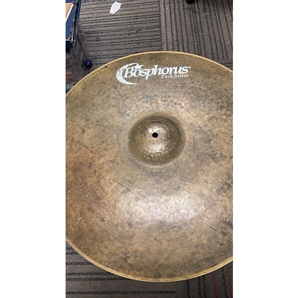 Used Bosphorus Cymbals 22in Traditional Thin Ride Cymbal
