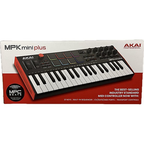 Used Akai Professional Mpk Mini Plus MIDI Controller