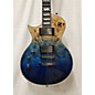 Used ESP Used ESP E-II Eclipse Blue Natural Fade Solid Body Electric Guitar