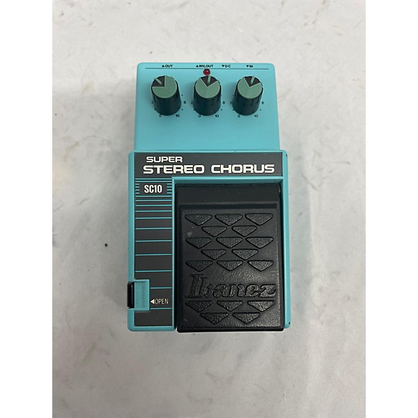 Used Ibanez Sc10 Super Stereo Chorus Effect Pedal