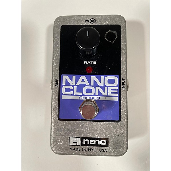 Used Electro-Harmonix Nano Clone Chorus Effect Pedal