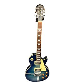 Used Epiphone Used Epiphone Les Paul Standard Faded Blue Jean Solid Body Electric Guitar