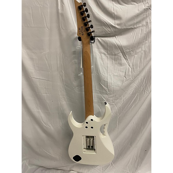 Used Ibanez Used Ibanez JEMJR White Solid Body Electric Guitar