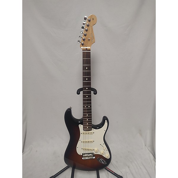 Used Fender Used 2004 Fender 50th Anniversary American Stratocaster 2 Tone Sunburst Solid Body Electric Guitar