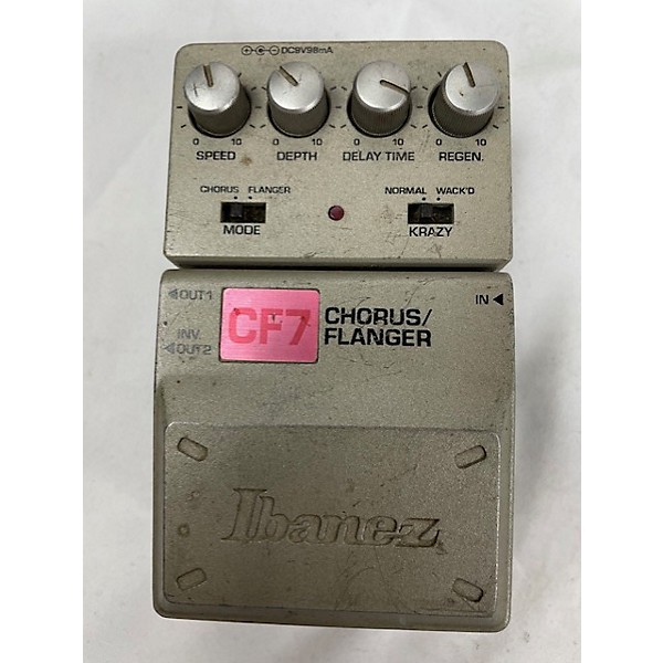 Used Ibanez CF7 Effect Pedal