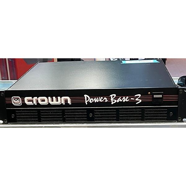 Used Crown Power Base 3 Power Amp