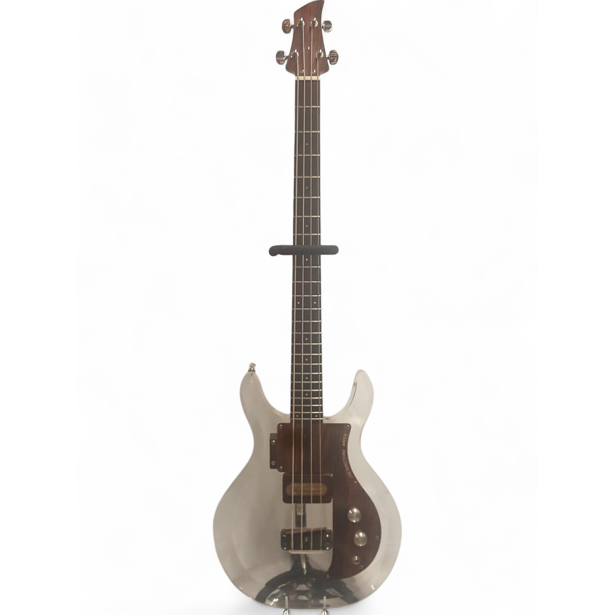 Used Ampeg Vintage 1969 Ampeg Dan Armstrong Bass Clear Lucite Electric Bass  Guitar Clear Lucite | Guitar Center