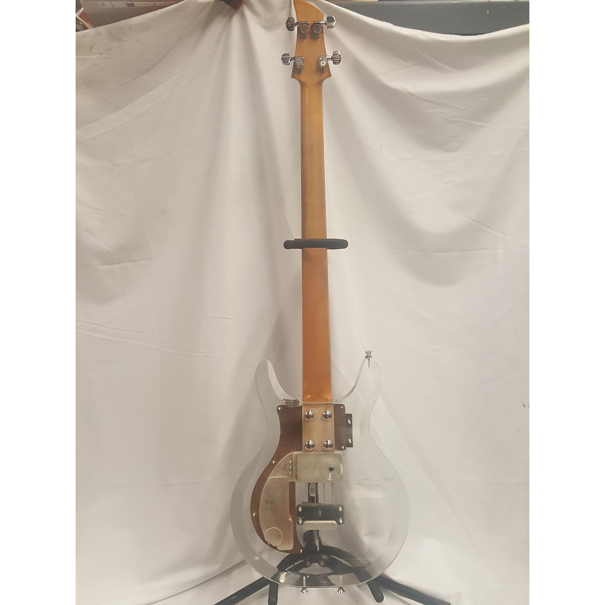 Used Ampeg Vintage 1969 Ampeg Dan Armstrong Bass Clear Lucite Electric Bass  Guitar Clear Lucite | Guitar Center