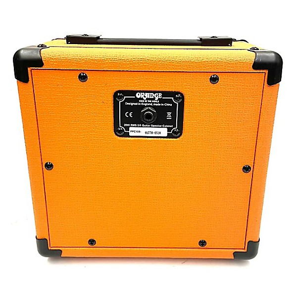 Used Orange Amplifiers PPC108 Micro Terror 1X8 Guitar Cabinet