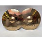 Used SABIAN AAX BRILLIANT MED PAIR Cymbal thumbnail