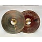 Used SABIAN AAX BRILLIANT MED PAIR Cymbal