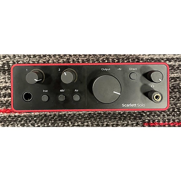 Used Focusrite Scarlett Solo Audio Interface