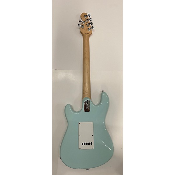 Used Sterling by Music Man Used Sterling By Music Man CUTLASS SSS Daphne Blue Solid Body Electric Guitar