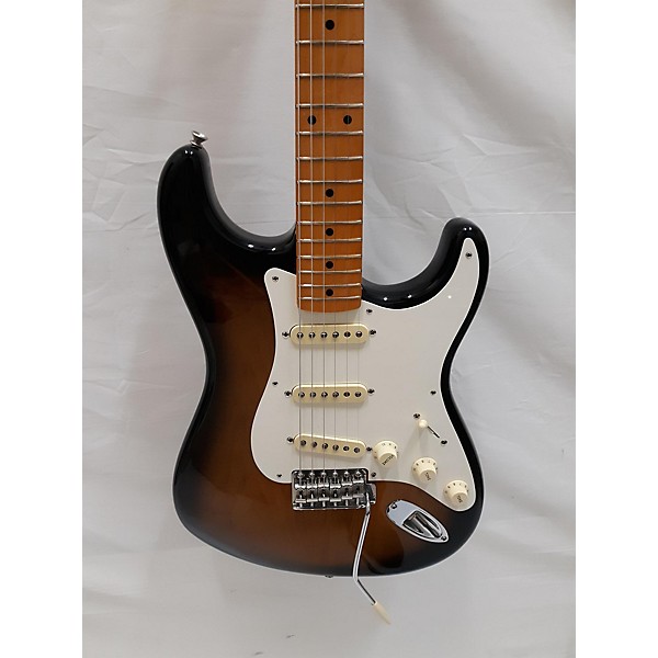 Used Fender Used 2022 Fender American Vintage II 1957 Stratocaster 2 Color Sunburst Solid Body Electric Guitar