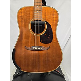 Used Fender Used Fender MIJ Newporter Natural Acoustic Guitar