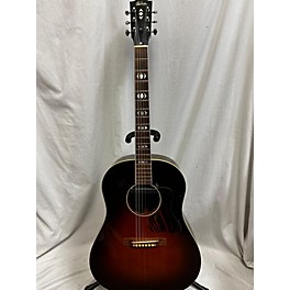 Used Gibson Used Gibson Advanced Jumbo 2 Tone Sunburst Acoustic Guitar