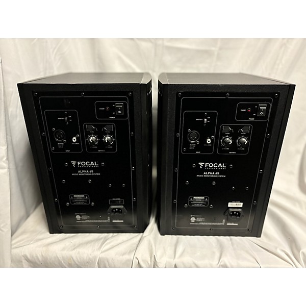 Used Focal Alpha 65 Pair Powered Monitor