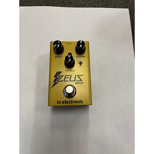 Used TC Electronic ZEUS DRIVE Effect Pedal