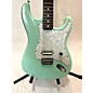 Used Fender Tom Delonge Signature Stratocaster Surf Green Solid Body Electric Guitar