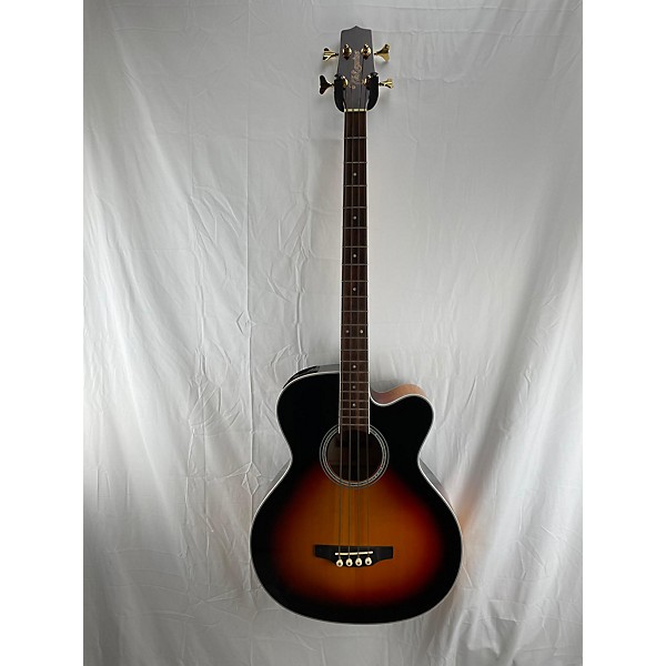 Used Takamine GB72CE-BSB Acoustic Bass Guitar