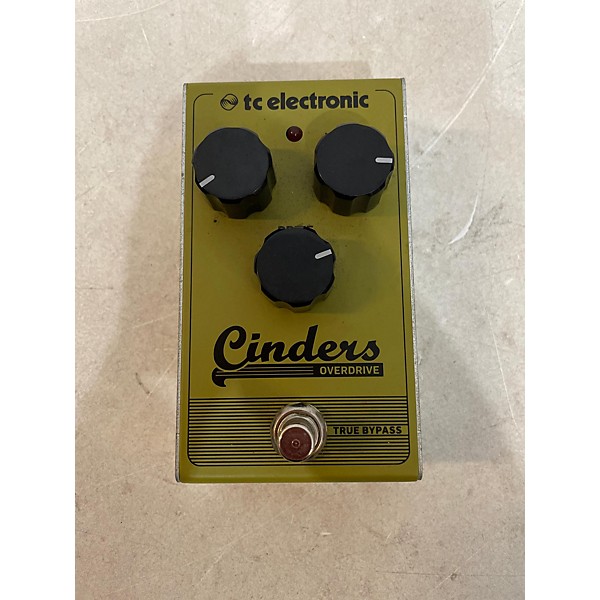 Used TC Electronic Cinders Overdrive Effect Pedal