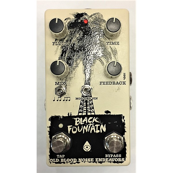 Used Old Blood Noise Endeavors Black Fountain Effect Pedal