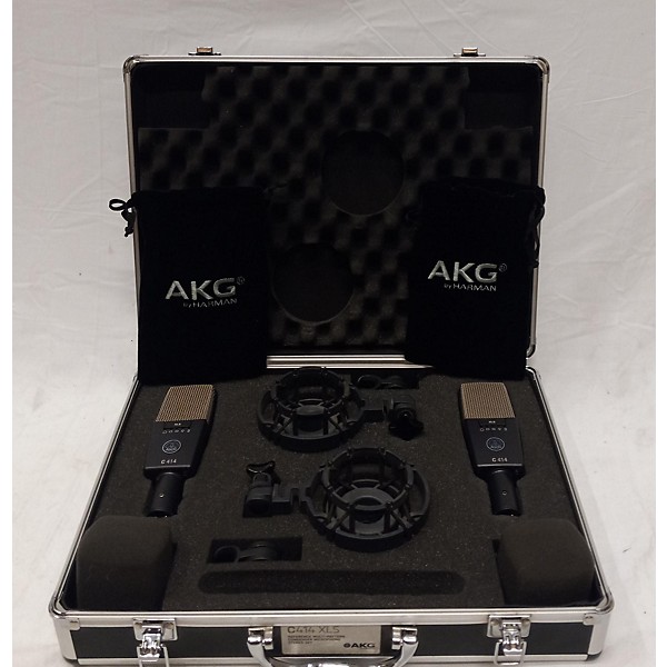 Used AKG C414XLS/ST Stereo Set Condenser Microphone